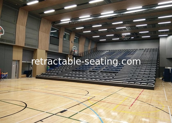 Upholstered Retractable Audience Seating , Temporary Spectator Stands For School