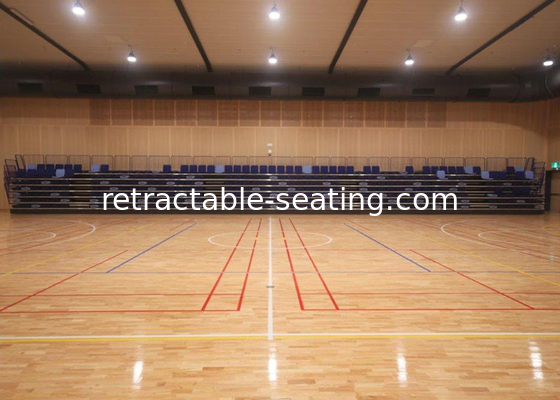 Multi - Tiered Telescopic Seating Systems Manual / Power Operation With Custom Seat Colors