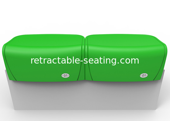 Permanent Fixed Stadium Seating Bench Simple Mounted For Multi - Purpose Facilities