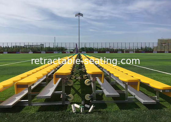 Lightweight Aluminum Grandstands with Anodized Aluminum Seat Planks