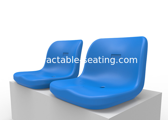 Sturdy Plastic Sports Stadium Seats Polymer Material Middle Backrest For Bleachers