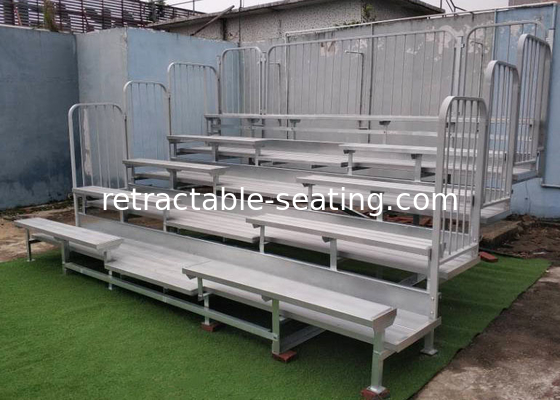 Double Decks Permanent Grandstands Outdoor Elevated / Non Elevated Versions