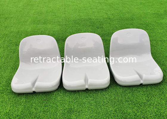 Steel Stanchion Fixed Seating Systems Bucket Seats Low Maintenance With Optional Color