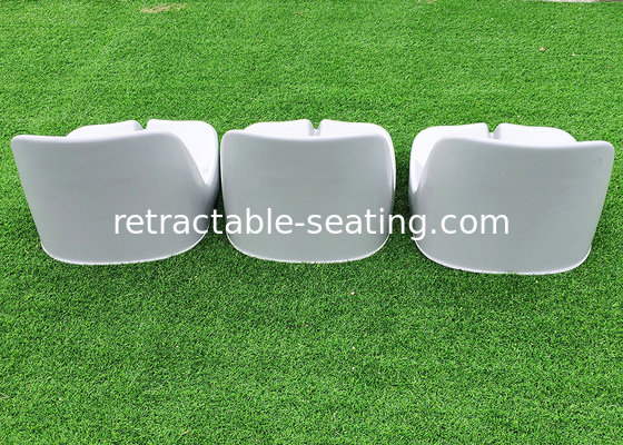 Easy Maintenance Outdoor Stadium Seating Bleacher Chairs Floor / Riser Mounted