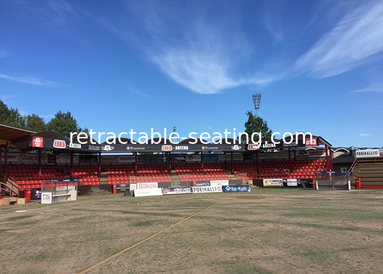 Polymer HDPE Fixed Stadium Seating Middle Backrest Simple Mounted Installation