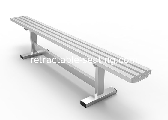 Long Life Aluminum Grandstands Portable Bench With Non Rusting Aluminum Frame