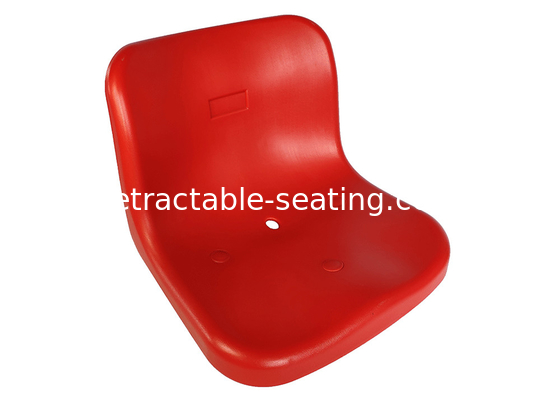 Steel Bracket Fixed Stadium Seating Outdoor Polymer Seat For Arena Seating