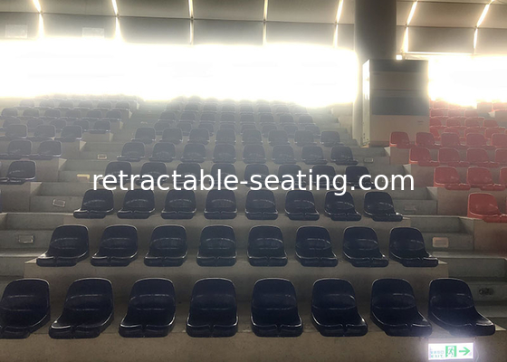 Simple Mounted Stadium Seating Chair , Arena Stage Bleacher Seats For Schools