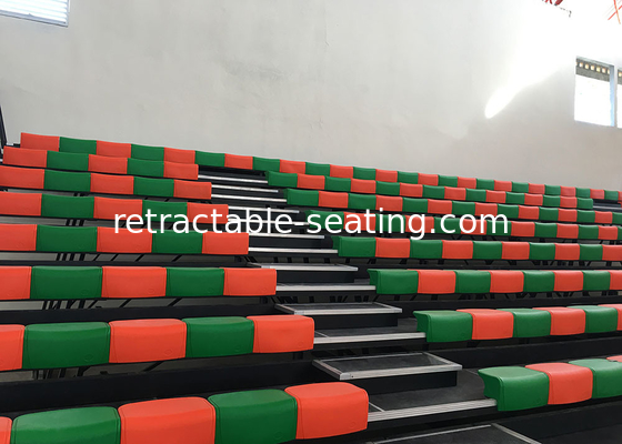 Gym Echo Polymer Spectator Retractable Raked Seating