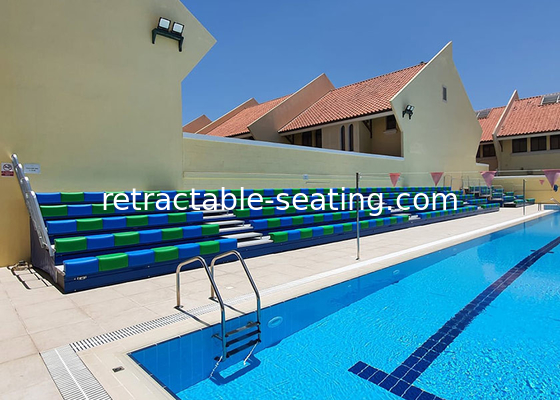 HDPE Swimming Pool Polyethylene Retractable Grandstands