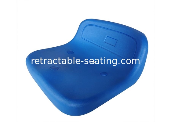 Sports Chairs for Bleacher Basketball Stadium Low Back Plastic Seat