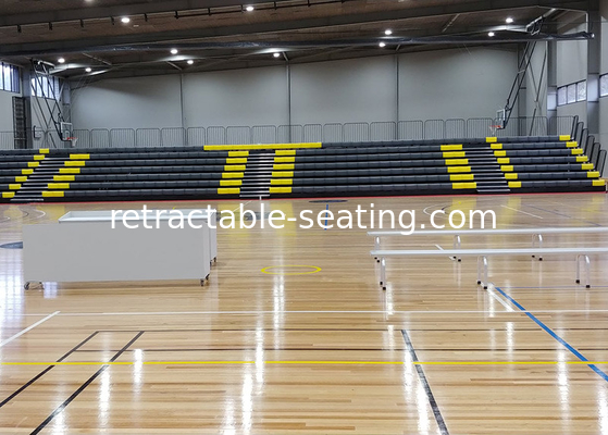 Vertical Foldable 460mm Width HDPE Telescopic Seating Systems