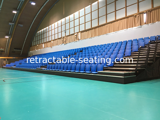 920mm Width Retractable Bleacher Seating Folding Telescopic Chairs
