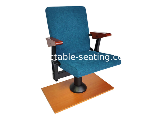 Fire Retardant Fabric Fixed Stadium Seating Upholstered Theater Seating