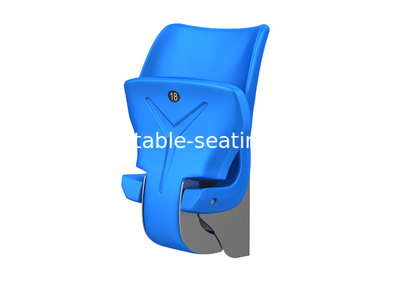 Automatically Tip up Fixed Stadium Seating HDPE Plastic Folding Seat