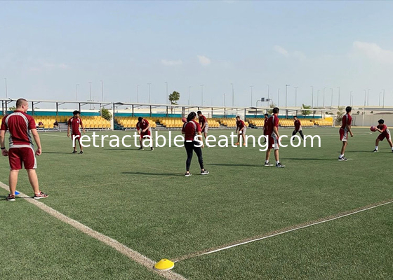 Outdoor Football Court Metal Permanent Grandstands With Roof