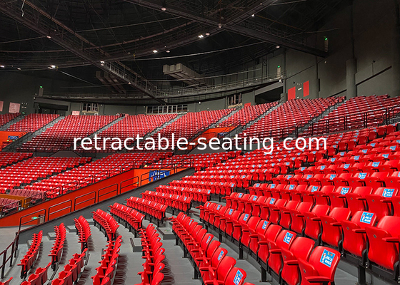 BS 5852 Fire Resistant HDPE Plastic Folding Seat For Performance Show