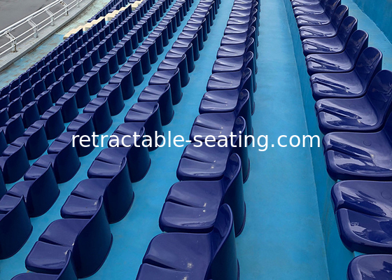 Outdoor UV Resistant Fixed Stadium Seating Opal Plastic Injection Football Stadium Seats