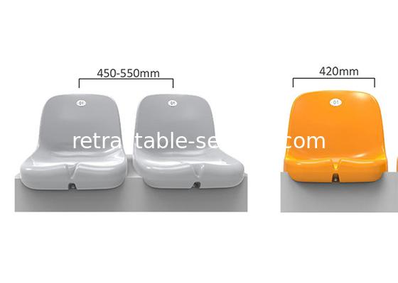 Sturdy Opal Football Stadium Seats Sports Public Seating For Bleachers