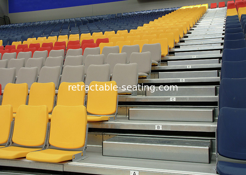 Customized Sports Arena Seating Manual Control With Optional Mounting Types