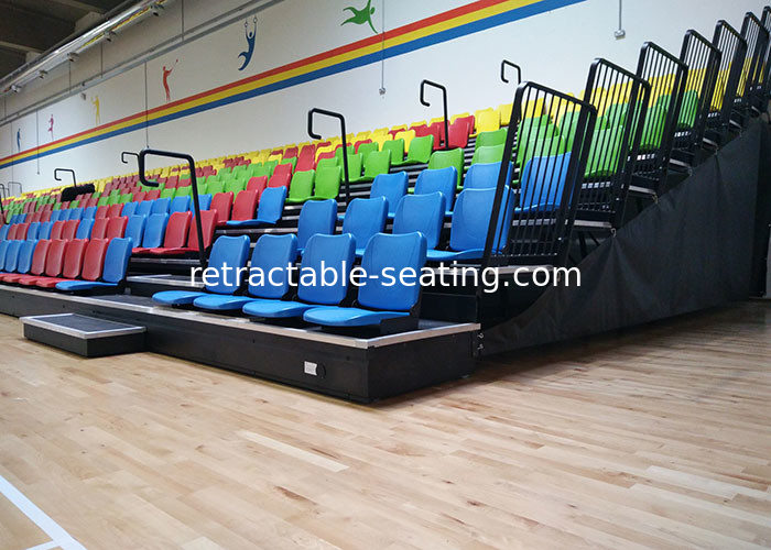 Anti Slip Portable Tiered Seating / Sturdy Stadium Seats With Portable Access Stairs