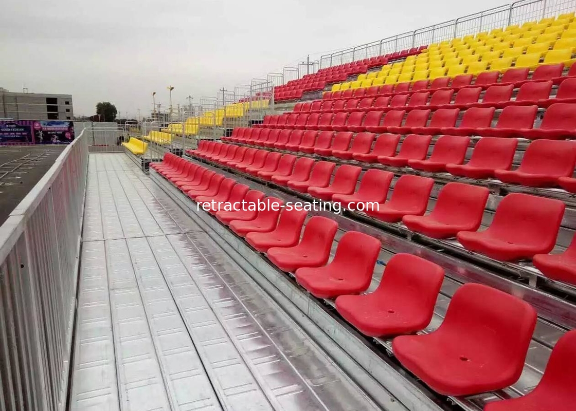 Stable Temporary Spectator Stands Portable Seating Systems For Outdoor / Indoor Events