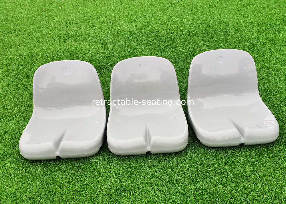 Steel Stanchion Fixed Seating Systems Bucket Seats Low Maintenance With Optional Color