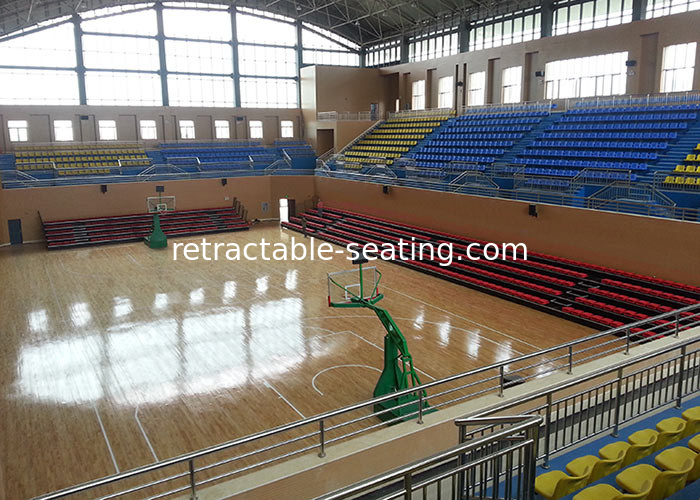 Indoor And Outdoor Fixed Plastic Bucket Stadium Chair For Multi Purposed Sport Hall