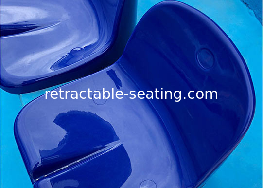 Durable Outdoor Fixed Stadium Seating Plastic Polypropylene Customized Colors
