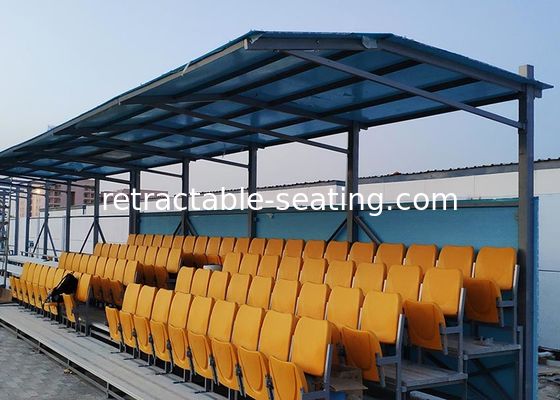 Fixed Tip Up Sports Stadium Seats , Outdoor Sports Seating